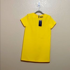NWT Zara Yellow Dress US Size M